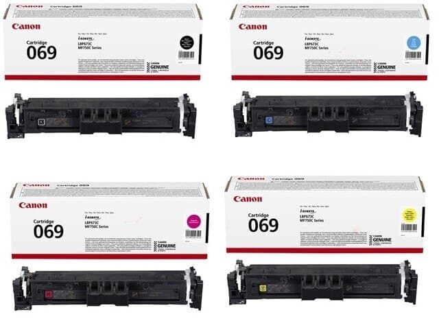 Photograph of the Toner Cartridge 069 Series.