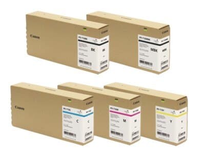 صورة لجهاز Original Ink Canon TX-2000 TX-3000 TX3100 TX4000/PFI-710 Ink 700ml Cartridge.