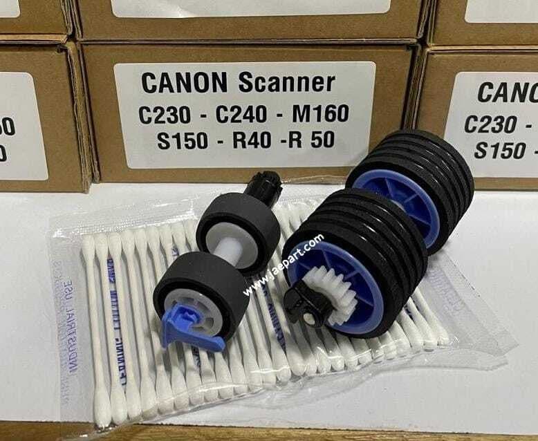 Photograph of the feed roller and pickup roller coomercial canon.